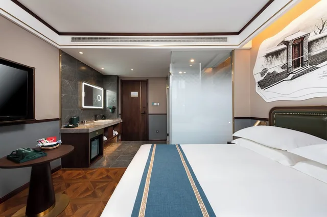 غرفة أساسية بسرير مزدوج، Time Walk S Hotel Beijing University of Science and Technology Birds Nest 1/7