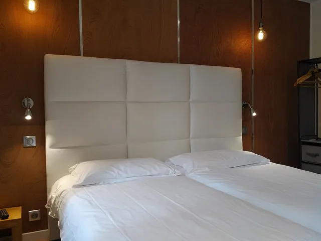 غرفة بسريرين منفصلين، Le Florian Hotel 6/9