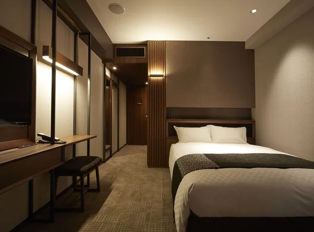 غرفة مفردة بسرير مزدوج، Hotel Trad Hakata 1/3