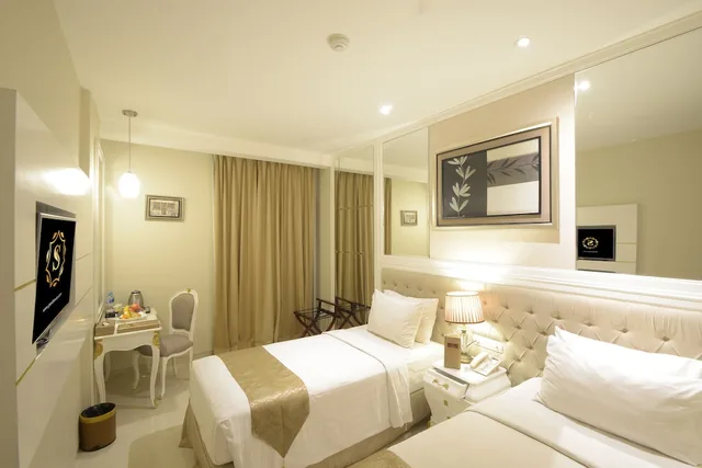 غرفة قياسية بسريرين منفصلين، Grand Savero Hotel Bogor 2/2