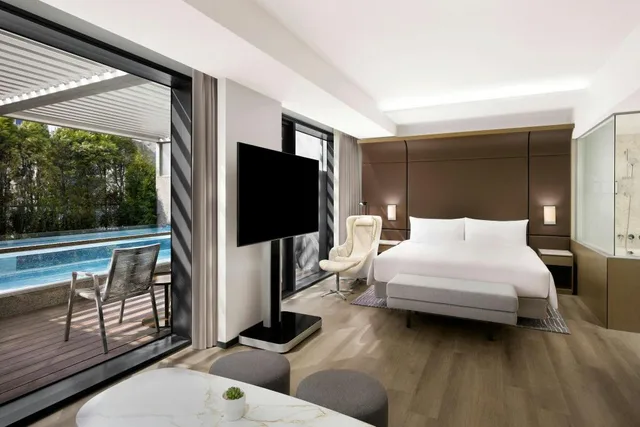 1 Bedroom, Suite, King Bed, Private Poolterrace, Club Lounge Access، AC Hotel by Marriott Seoul Gangnam 2/5