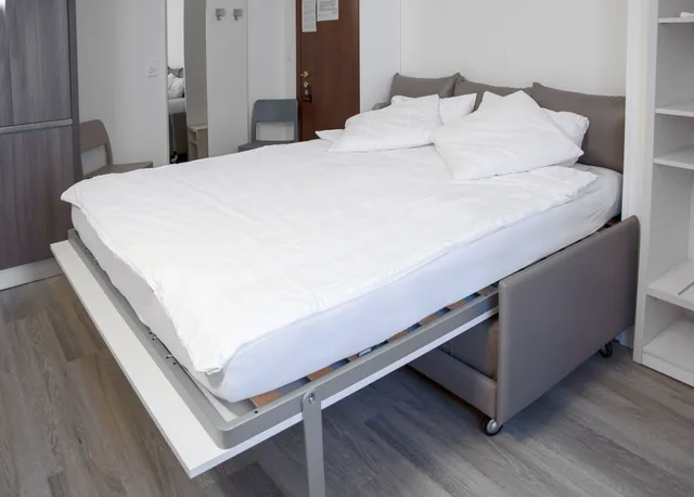 استوديو بسرير كوين وسريرين منفصلين بغرفتي نوم مع أريكة، Acquarello Swiss Quality Hotel 4/5