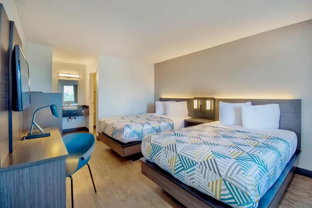 Room, Double Bed, Accessible, Motel6 Vallejo, CA - Six Flags West 6/10