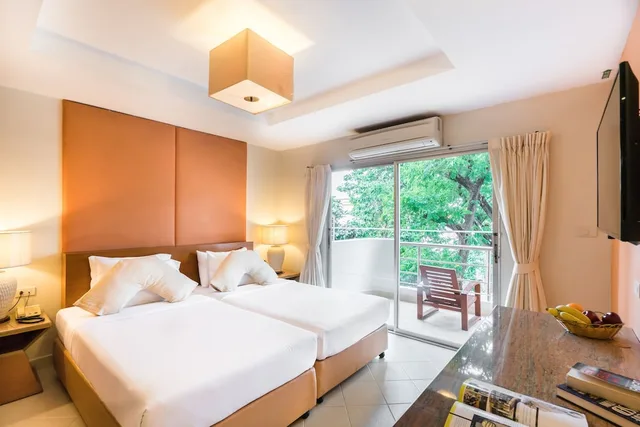 غرفة قياسية بسريرين منفصلين بإطلالة على الحديقة، Bella Villa Prima 5/6