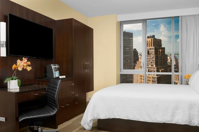 Room, King Bed, Times Square View, Accessible، Hilton Garden Inn New York/Times Square Central 8/10