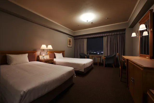 غرفة قياسية بسريرين منفصلين بإطلالة على المدينة للمدخنين، Hotel Agora Regency Osaka Sakai 2/7