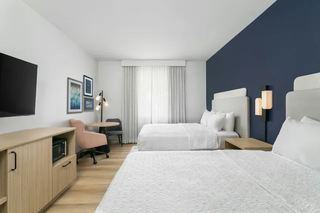 غرفة بسريرين كوين، Hampton Inn New Smyrna Beach 2/7