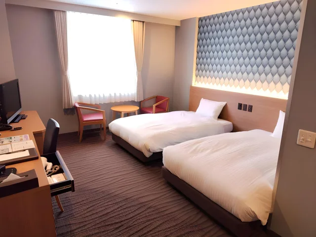 غرفة قياسية بسريرين، San Gran Hotel Sapporo Odori Park 1/1