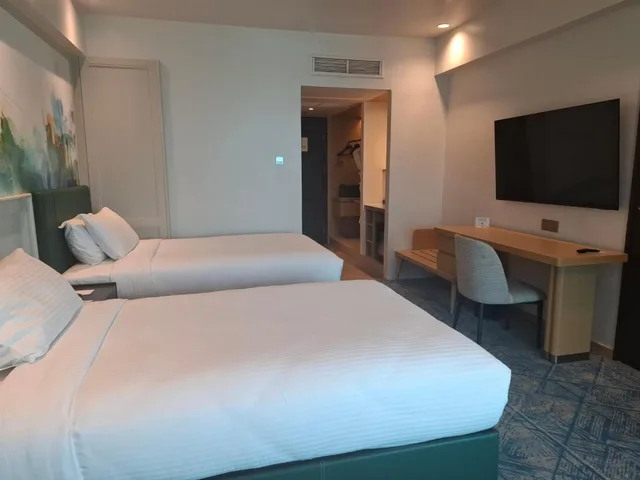 غرفة بريميوم ديلوكس بسريرين مزدوجين، The Heritage Hotel Manila 4/9