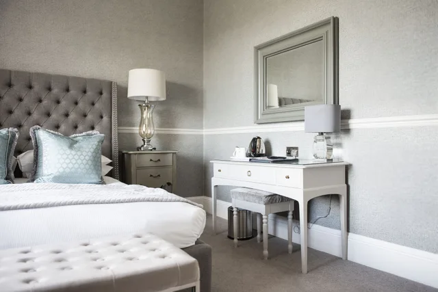 غرفة سوبيريور بسرير كوين، Roundthorn Country House 4/4
