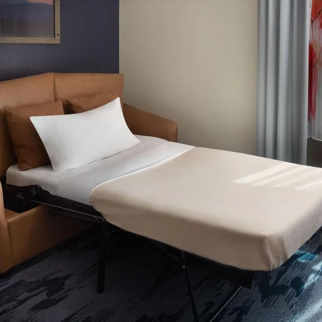جناح بسرير كينج بغرفة نوم واحدة مع أريكة بحوض استحمام لذوي الإعاقة، Fairfield Inn And Suites Orlando At Seaworld 3/8