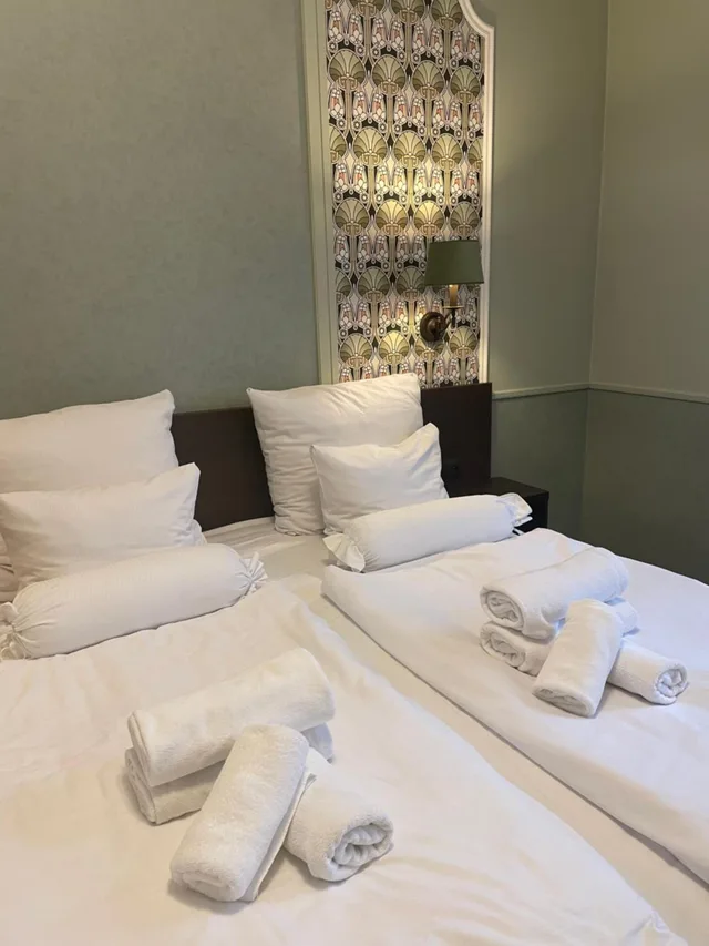 غرفة ديلوكس بسرير مزدوج أو سريرين منفصلين، Hotel Amber 3/5