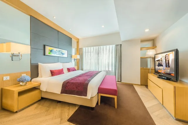 غرفة بريميير بسرير كينج بغرفة نوم واحدة، Somerset Riverview Chengdu 1/5