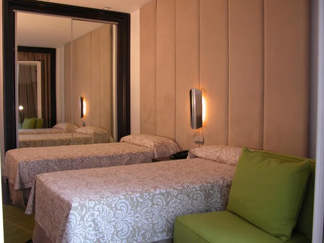 غرفة بسرير مزدوج أو سريرين منفصلين، Hotel Palacio Albacete and Spa 9/10