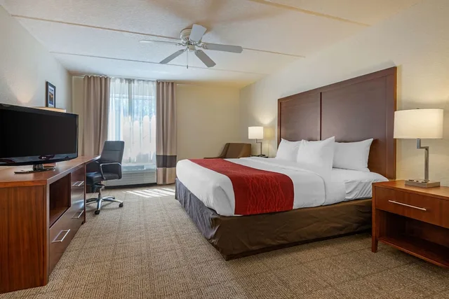غرفة قياسية بسرير كينج مع أريكة، Comfort Inn Kissimmee Lake Buena Vista South 8/10