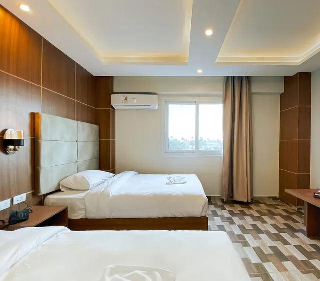 Room, Twin Beds, Garden View, Nine Pyramids View Hotel 2/6