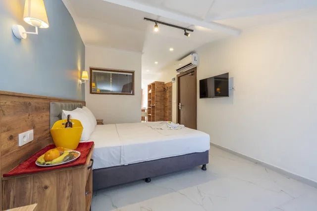 غرفة بسرير مزدوج بجاكوزي، Katre Hotel Oludeniz 3/9