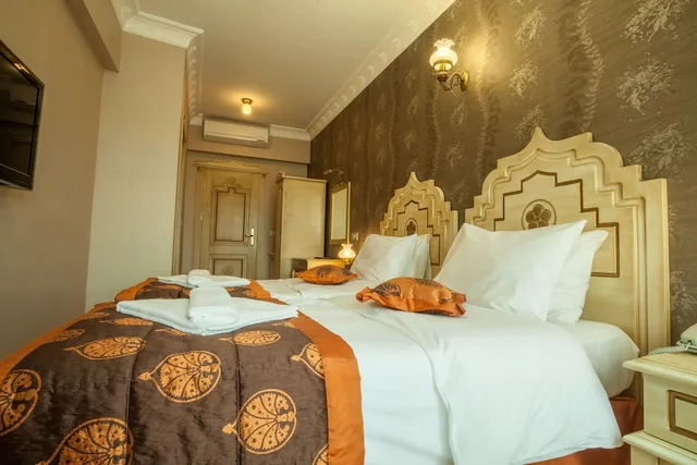 غرفة اقتصادية بسريرين منفصلين في الطابق الأرضي، Saba Sultan Hotel Istanbul 1/9