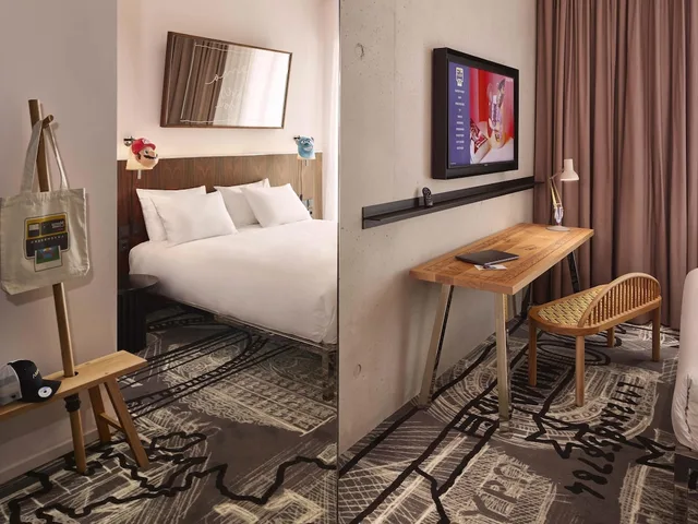 Mama, Medium, Double Bed، Mama Shelter Luxembourg 10/10