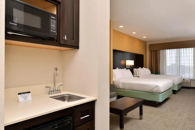 Suite, Queen Bed, Sofa, Holiday Inn Express And Suites Austin South 3/5