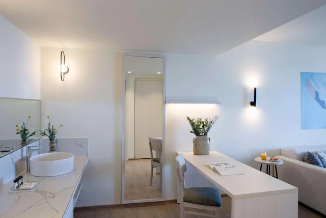 غرفة عائلية بإطلالة على المسبح بغرفة نوم واحدة، Kosea Boutique Hotel 5/6