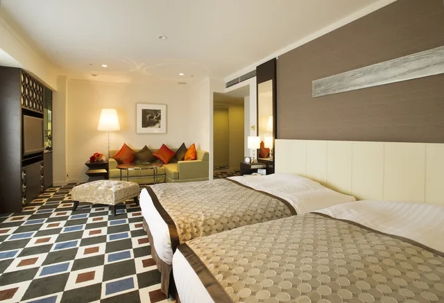 غرفة بريميير ركنية بسريرين مزدوجين، Jr Hotel Clement Tokushima 1/2