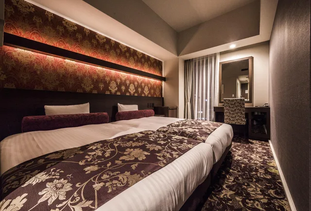 Semi Room, Hollywood, Twin Beds, 2 Semi Double Beds، Hotel Wbf Sapporo Chuo 1/2