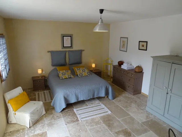غرفة ديلوكس بسرير مزدوج بإطلالة على المتنزه، Clos Saint-Pierre De Fraisse 1/2