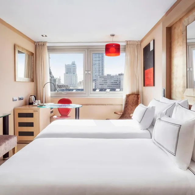 غرفة بسرير فردي، Melia Madrid Princesa Hotel 2/8