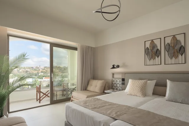 غرفة سوبيريور بسرير مزدوج بإطلالة على الجبل، Creta Star Hotel - Adults Only 2/6