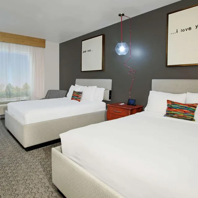غرفة بسريرين كوين لذوي الإعاقة، Hotel Ylem 1/4