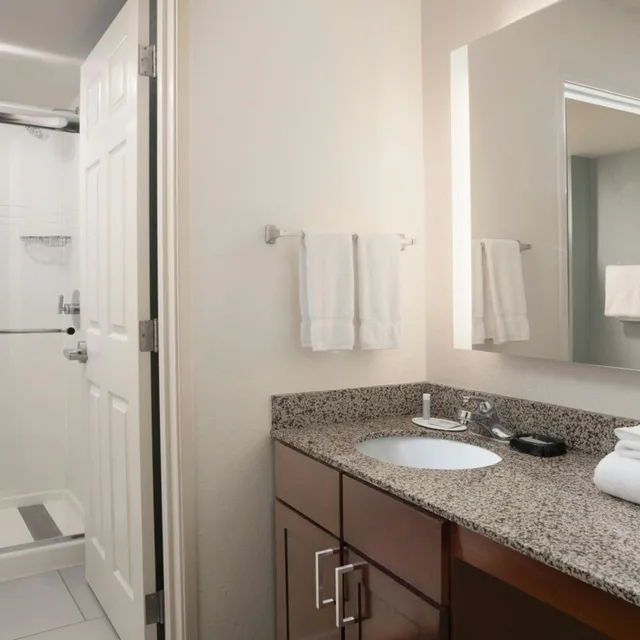 استوديو بسرير كوين مع أريكة لذوي الإعاقة، Residence Inn San Antonio Airport 3/5