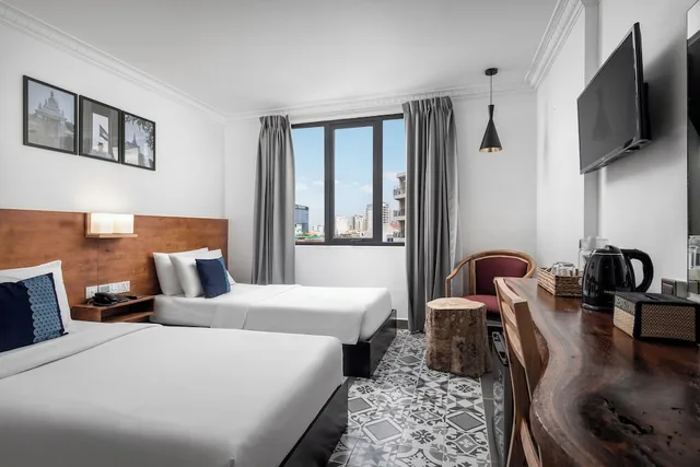 غرفة سوبيريور بسريرين منفصلين بإطلالة على المدينة لذوي الإعاقة، Pacific Hotel 2/10