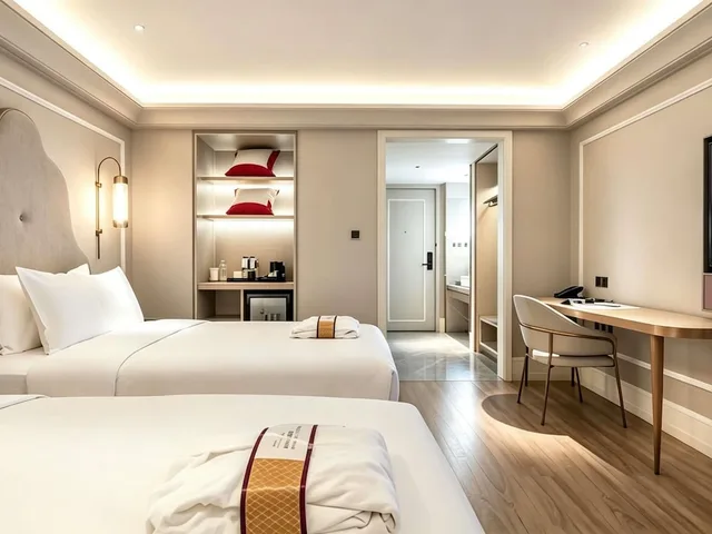 غرفة عائلية بسريرين مزدوجين، Mercure Xian Dayan Pagoda 1/10