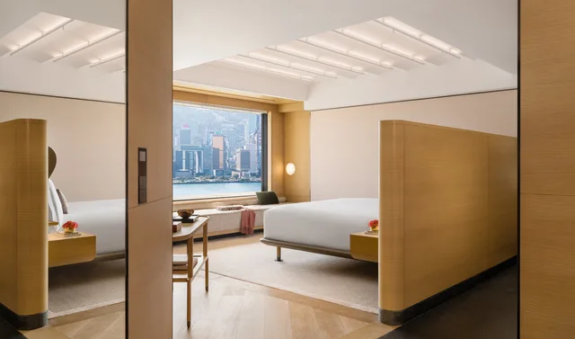 جناح استوديو بسرير كينج بإطلالة على المرفأ مع أريكة، The Regent Hotel Ex Intercontinental Hong Kong 4/6