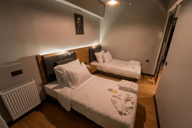 غرفة ديلوكس عائلية بسرير كوين وسريرين منفصلين بإطلالة على الجبل، The Kayseri Loft Hotel 3/6