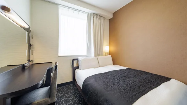 غرفة قياسية بسرير مزدوج للمدخنين، Apa Hotel Miyazaki Nobeoka Ekiminami 1/1