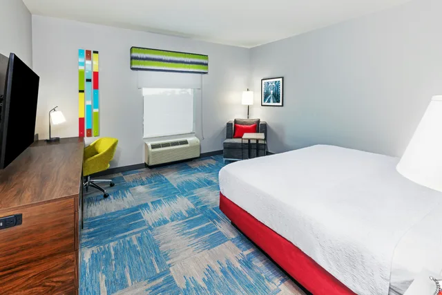 غرفة بسرير كينج، Hampton Inn And Suites Houston I 10 Central 3/5
