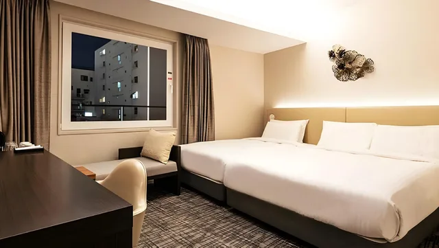 Non-Smoking Family Twin, Premier Hotel CABIN PRESIDENT Osaka 1/2
