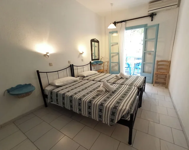 غرفة أساسية بسريرين منفصلين، Daidalos Hotel 2/3
