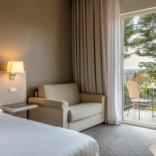 غرفة سوبيريور بسرير مزدوج بشرفة، Villa Rosa Hotel 5/8