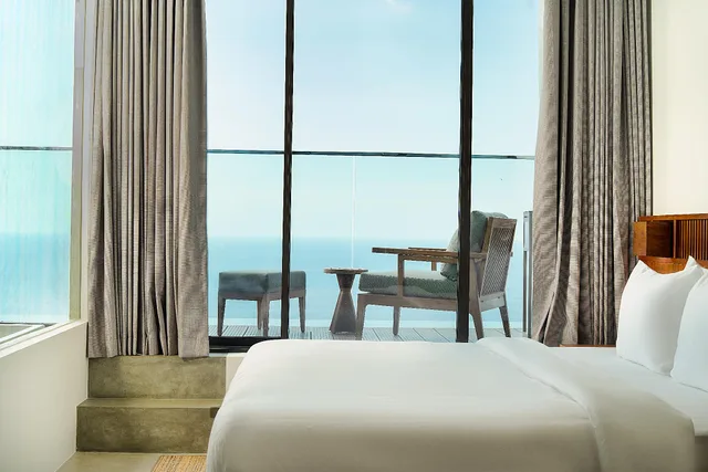 غرفة ديلوكس بإطلالة على البحر، Granbell Hotel Colombo 2/3