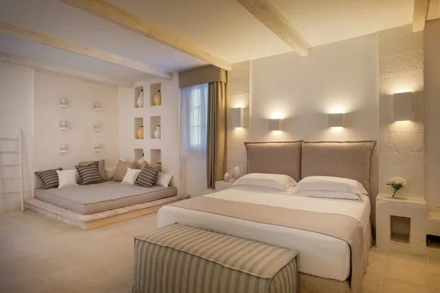 غرفة عائلية بسريرين كينج، BAGLIONI MASSERIA MUZZA RESORT & SPA 2/7