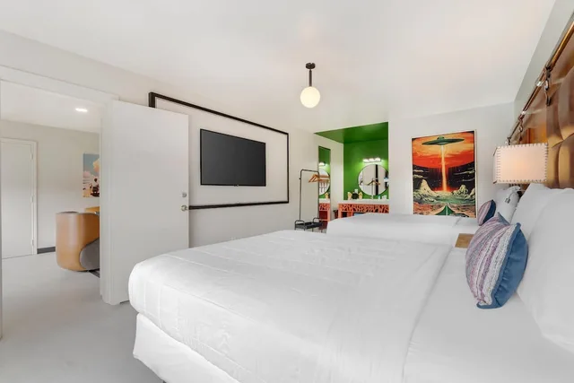 غرفة قياسية بسريرين كوين، Heights House Hotel - Houston Heights Downtown, an Ascend Collection Hotel 5/10