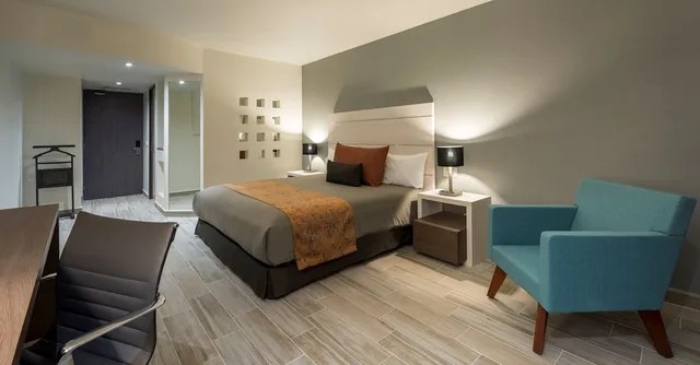 غرفة ديلوكس بسرير كينج، Real Inn San Luis Potosi 3/4