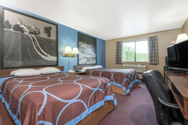 غرفة بسريرين مزدوجين، Super 8 by Wyndham Corbin/London KY 2/5