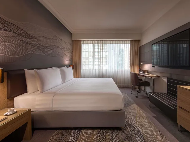 غرفة ديلوكس بسرير كينج، Novotel Kuala Lumpur City Centre 6/10