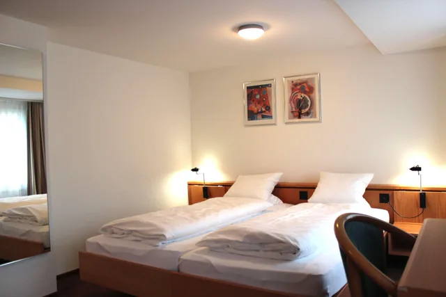 غرفة قياسية بسرير مزدوج، TOP Hotel Freihof Unteraegeri 1/3