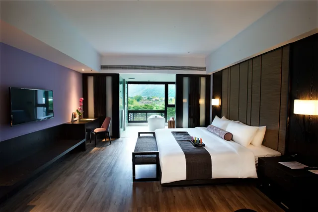 غرفة تنفيذية بسريرين منفصلين، GAEAVILLA RESORT HUALIEN 1/2