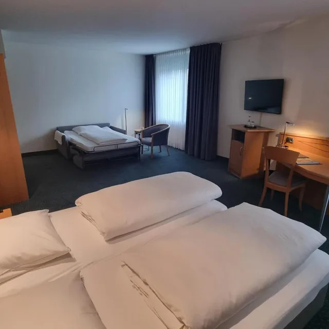 غرفة عائلية بسرير فردي، Hotel Panorama Hamburg-Harburg 4/9